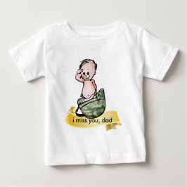 Camiseta Bebê militar
