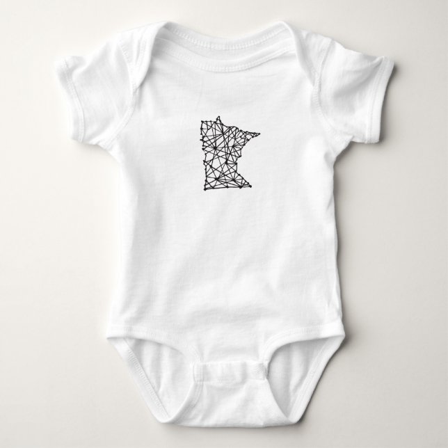 Camiseta Bebê - Minnesota (Frente)