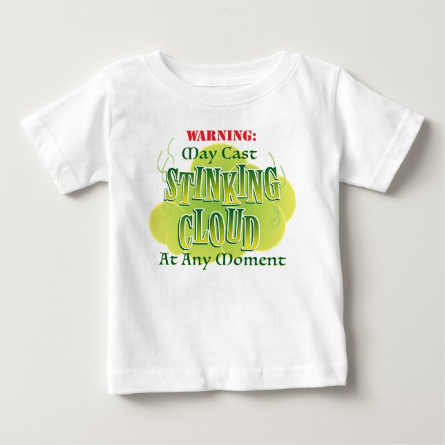 Camiseta Bebê Nuvem Fedorenta (Frente)