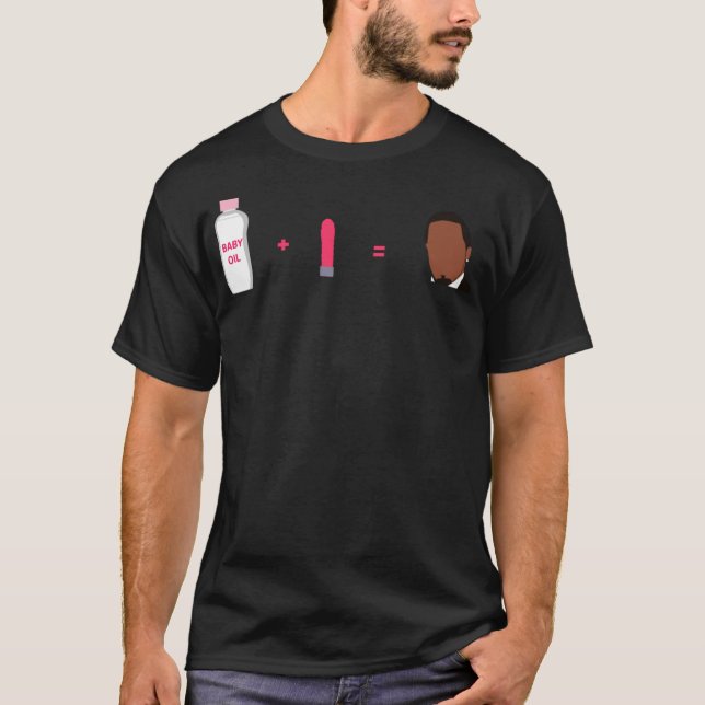 Camiseta Bebê Óleo Engraçado Memória Feita (Frente)