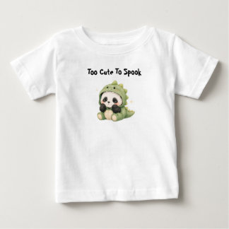 Camiseta Bebê Panda Dinossauro