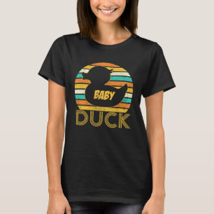 Camiseta Bebê Pato de Borracha Pato Correspondente Família 