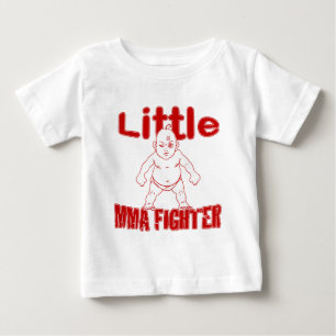 Camiseta Bebê pequeno das artes marciais do lutador do