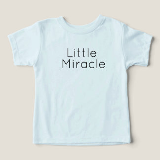 Camiseta Bebê Pequeno Milagre – Roupa de Bebê Inspirada na 