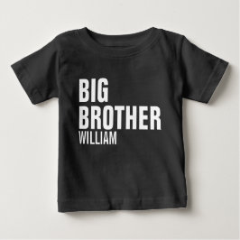 Camiseta Bebê Personalizado do Big Brother