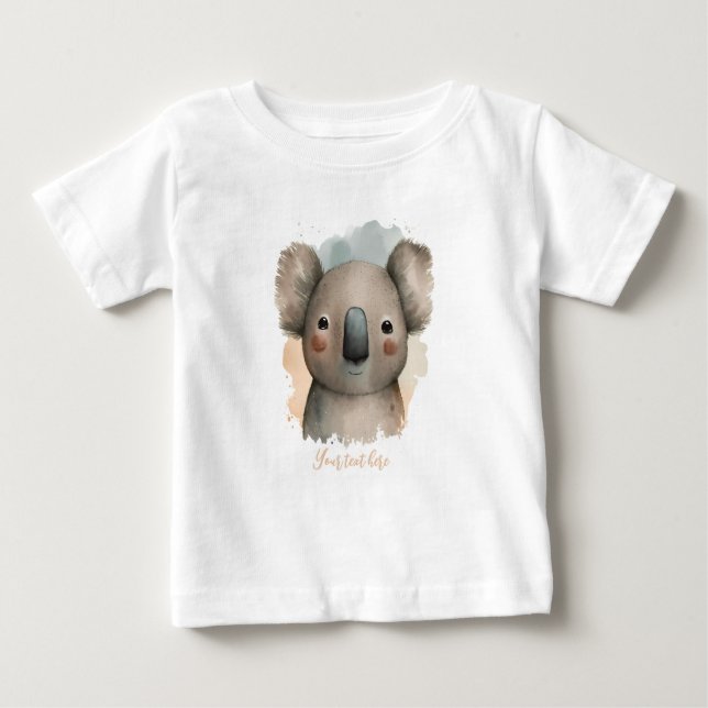 Camiseta Bebê personalizado Koala Tee (Frente)