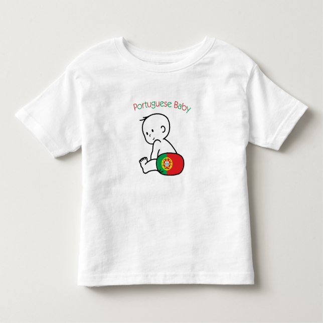 Camiseta Bebê Português (Frente)