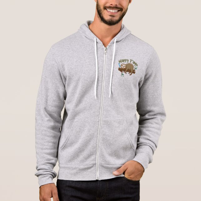 Camiseta Bebê Preguiça (Frente)