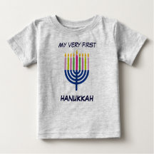 Bebê primeiro corpo de Hanukkah