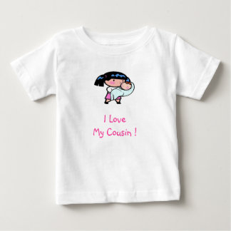 Camiseta bebê, primo de I LoveMy!