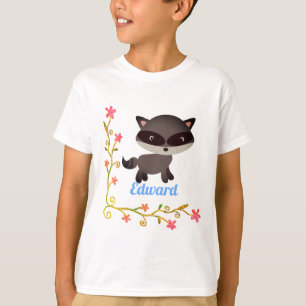 Camiseta Bebê Racion com Flores