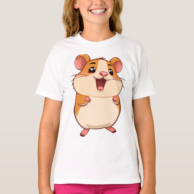 Camiseta Bebê Ratinho Fofo (Frente)