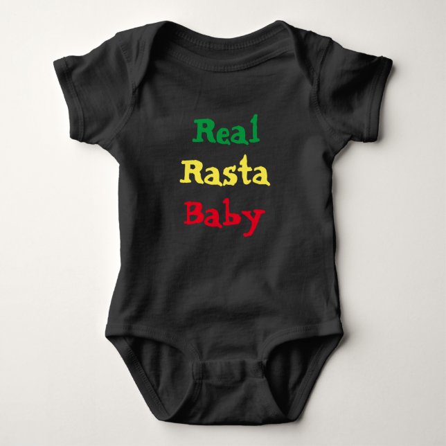 Camiseta Bebê real de Rasta (Frente)