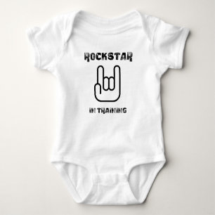 Camiseta Bebê Rockstar