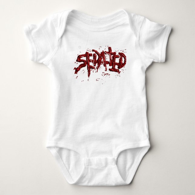Camiseta Bebê Sedated One-Z (Frente)