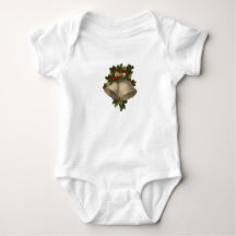 Camiseta Bébé Sinos de Natal