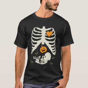 Camiseta Bebê Skeleton Preguiçoso Presente Para Mamãe Engra