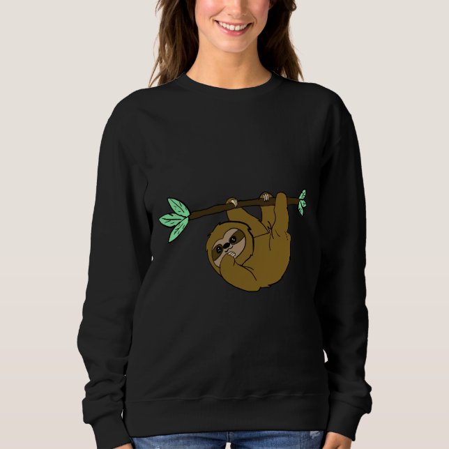 Camiseta Bebê Sloth Saindo (Frente)