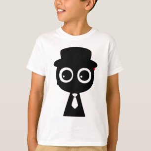 Camiseta Bebê Sr. Black do Sprunki!