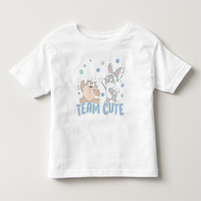 Camiseta Bebê TAZ™ e INSETOS BUNNY™ Equipe Bonito (Frente)