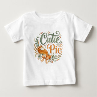 Camiseta Bebê Torta de Abóbora Fofinho