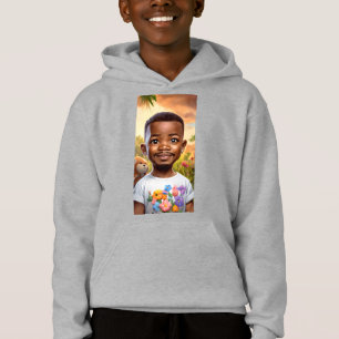 Camiseta Bebê Ultra-Realista Jamie Foxx Cartoon com Olhos G