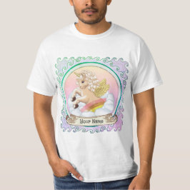 Camiseta Bebê Unicórnio Arco-Íris