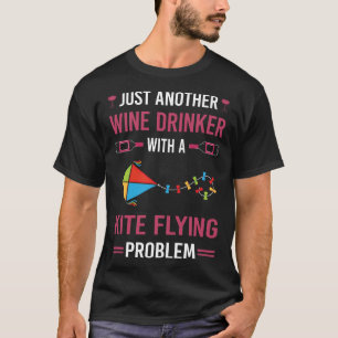 Camiseta Bebê-Vinho Voando