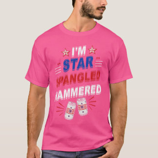 Camiseta Bebedor de Cerveja Beber Álcool Engraçado 4 de Jul