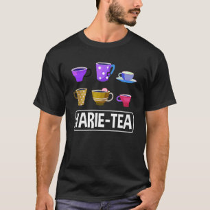 Camiseta Bebedor de Chá Gráfico Varie Xícara de Chá Chá Fer
