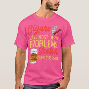 Camiseta Bebedor de Whisky de Cuba Amante de Uísque Escocês
