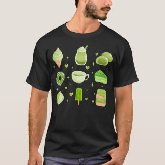Camiseta Bebedoras Divertidas de Chá Matcha para Mulheres C