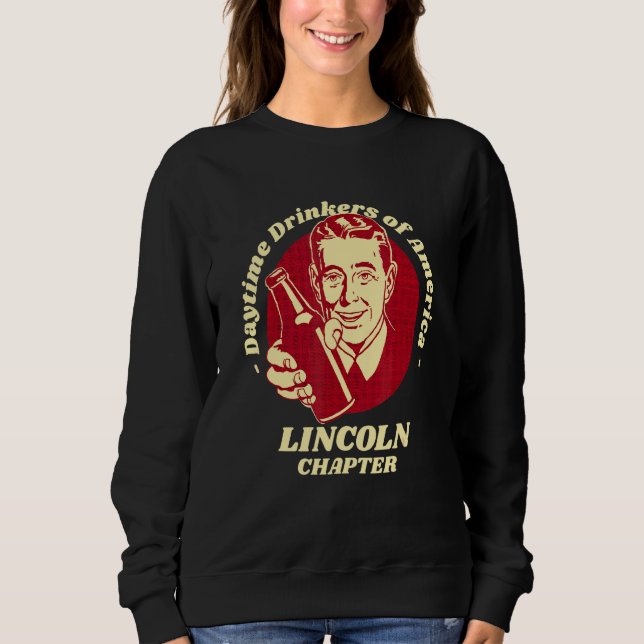 Camiseta Bebedores Diurnos do Capítulo de Lincoln Cerveja   (Frente)