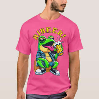Camiseta Bebendo bebado Cerveja Engraçada Rivey Beer Drinke