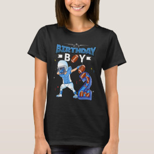 Camiseta Bebendo Birthday Boy 2 Anos Americano