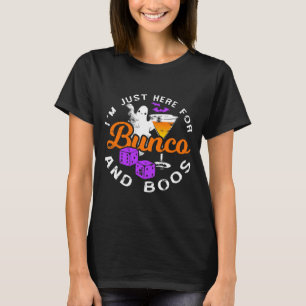 Camiseta Bebendo Bunco Halloween Funny Bunco
