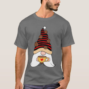 Camiseta Bebendo Café Bean Hat Gnomo