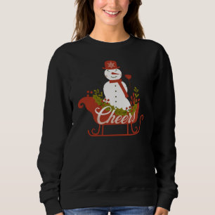 Camiseta Bebendo cerveja Papai Noel com Vinho e Trineo Nata