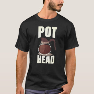 Camiseta Bebendo De Cabeça De Café Espresso Caffeine Bean R