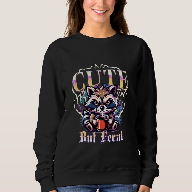 Camiseta Bebendo De Café Bonito, Mas Funny, Cuz (Frente)