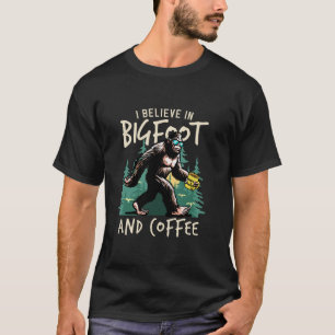 Camiseta Bebendo De Café Lover Sasquatch Coffee Mug