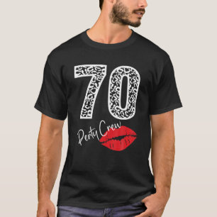 Camiseta bebendo De Cerveja De 70 Partidos Feliz Por 70 Ano