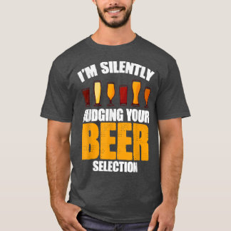 Camiseta Bebendo De Cerveja Do artesanato Para Snobs De Cer