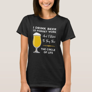 Camiseta Bebendo De Cerveja Engraçado Eu Quero Uma Bebida E