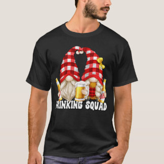 Camiseta Bebendo De Cerveja Gnomo Mãe E Pai De Cerveja