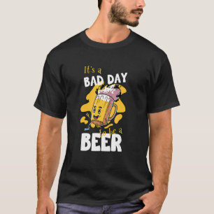 Camiseta Bebendo De Cerveja Mens É Um Dia Ruim Ser Uma Cerv