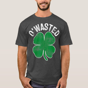 Camiseta Bebendo de  de Santo de Dia de São Patrício não as