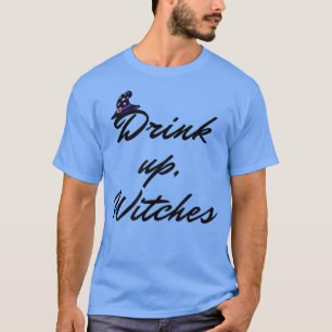 Camiseta Bebendo De Festa De Halloween T, Beba Bruxas