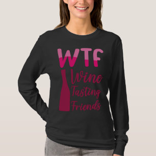 Camiseta Bebendo de Festas de Amigos do Provando de Vinho W