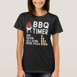 Camiseta Bebendo de Fumador de Grelha de Churrasco de churr
